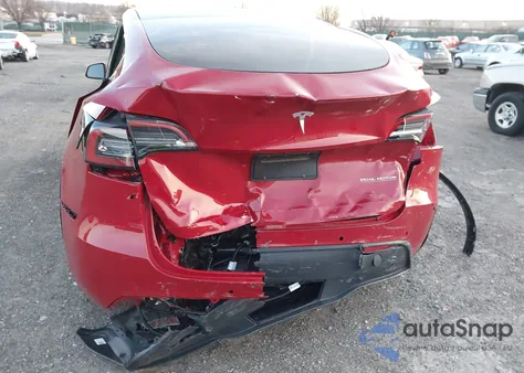 2022 Tesla Model Y Performance Dual Motor All-Wheel Drive из США, поврежденный, VIN 7SAYGDEF3NF465208